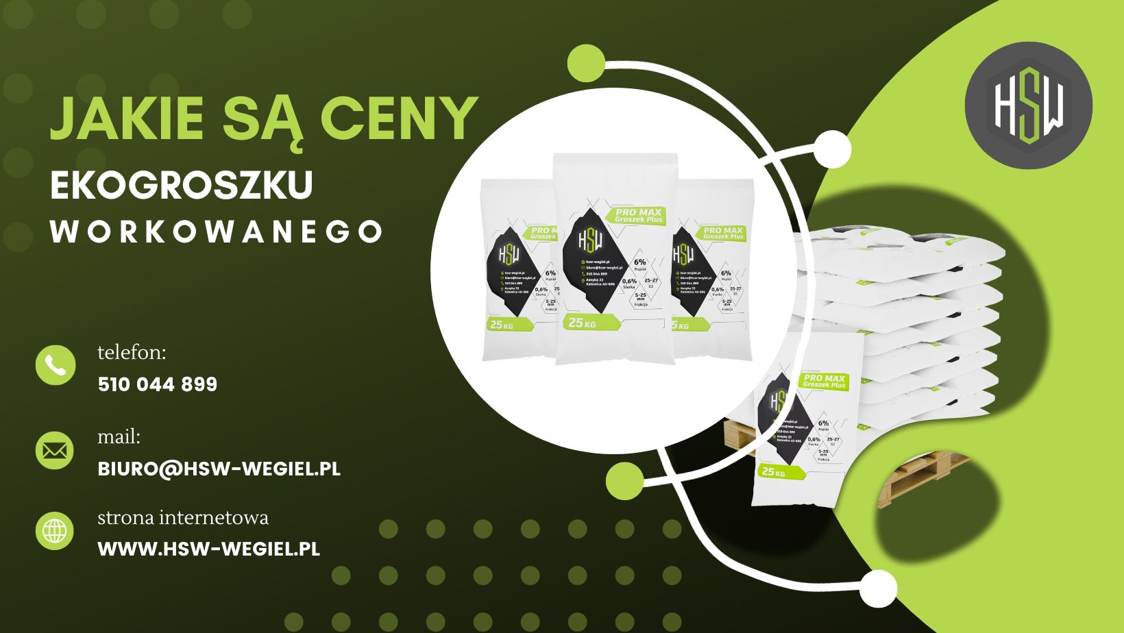 jakie sa ceny ekogroszku workowanego