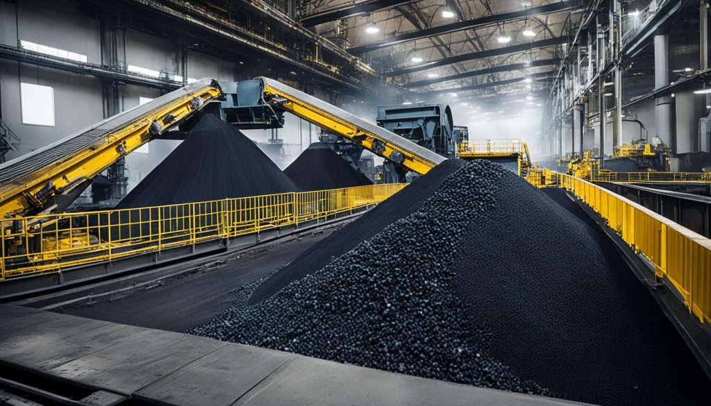 Proces workowania ekogroszku