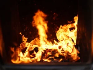 Problem ze spiekalnością węgla - spieki w palenisku retortowym.