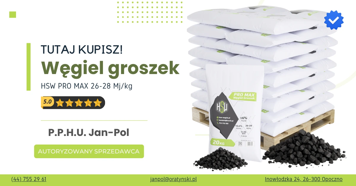 P.P.H.U. Jan-Pol baner - węgiel groszek opoczno