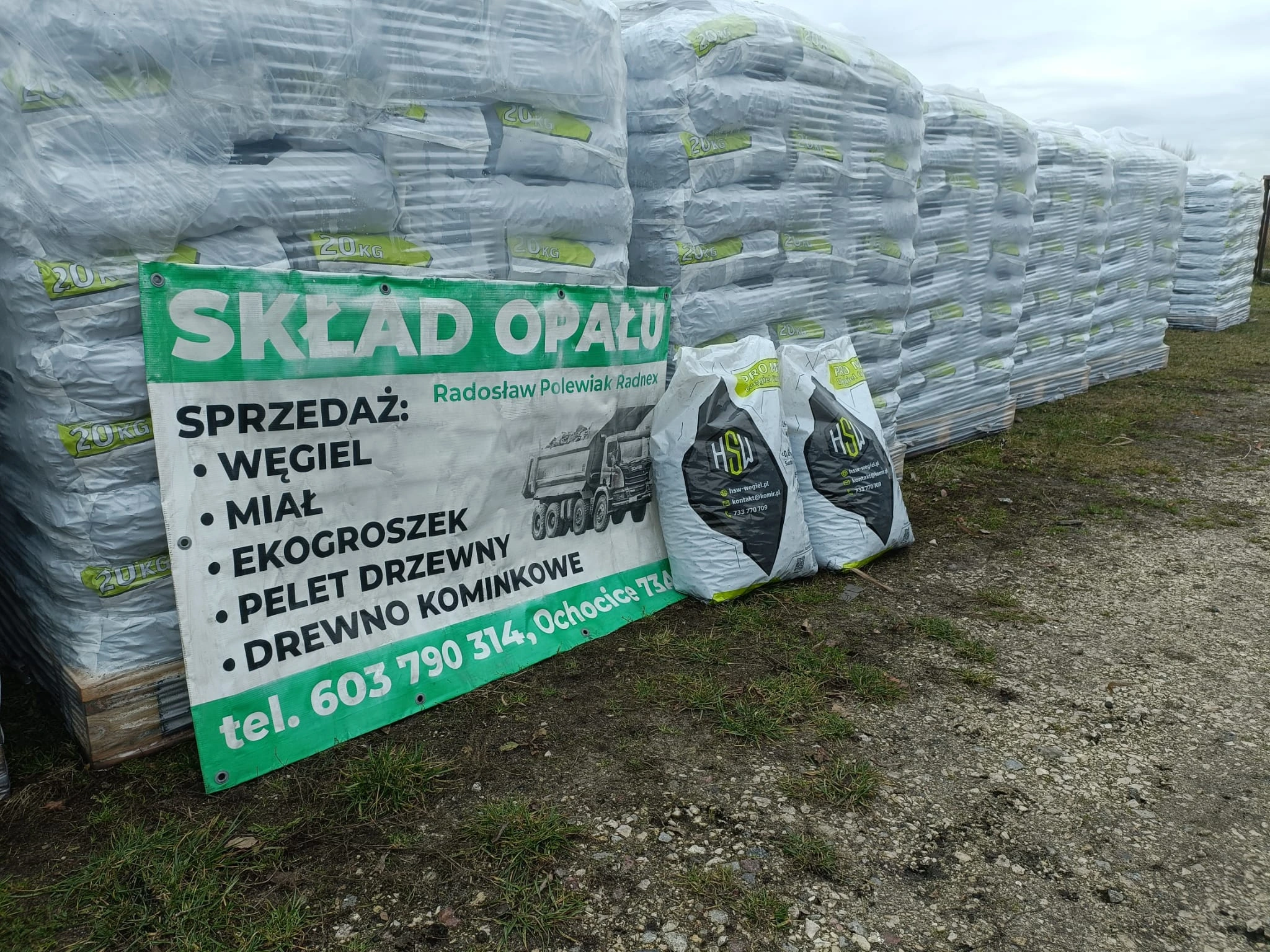 Węgiel groszek ochocice skład opału radnex